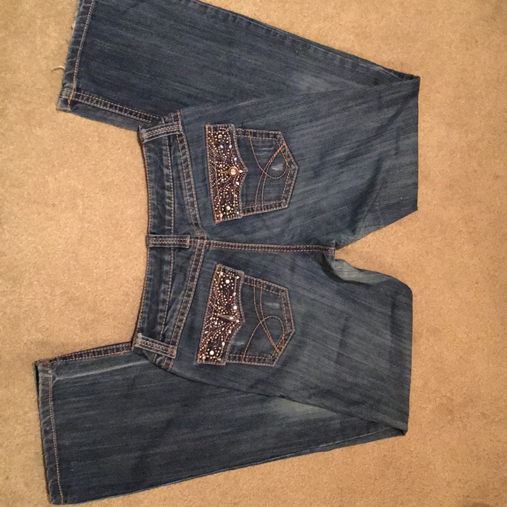 INC boot cut jeans, good condition, 6/33